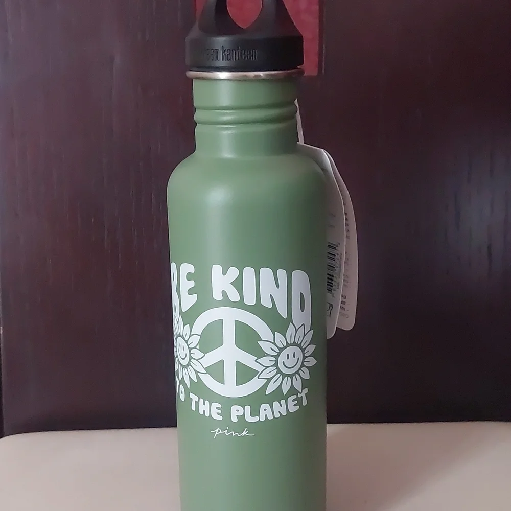 Klean Kanteen + PINK Water Bottle-Limited Edition NWT - Picture 3 of 6
